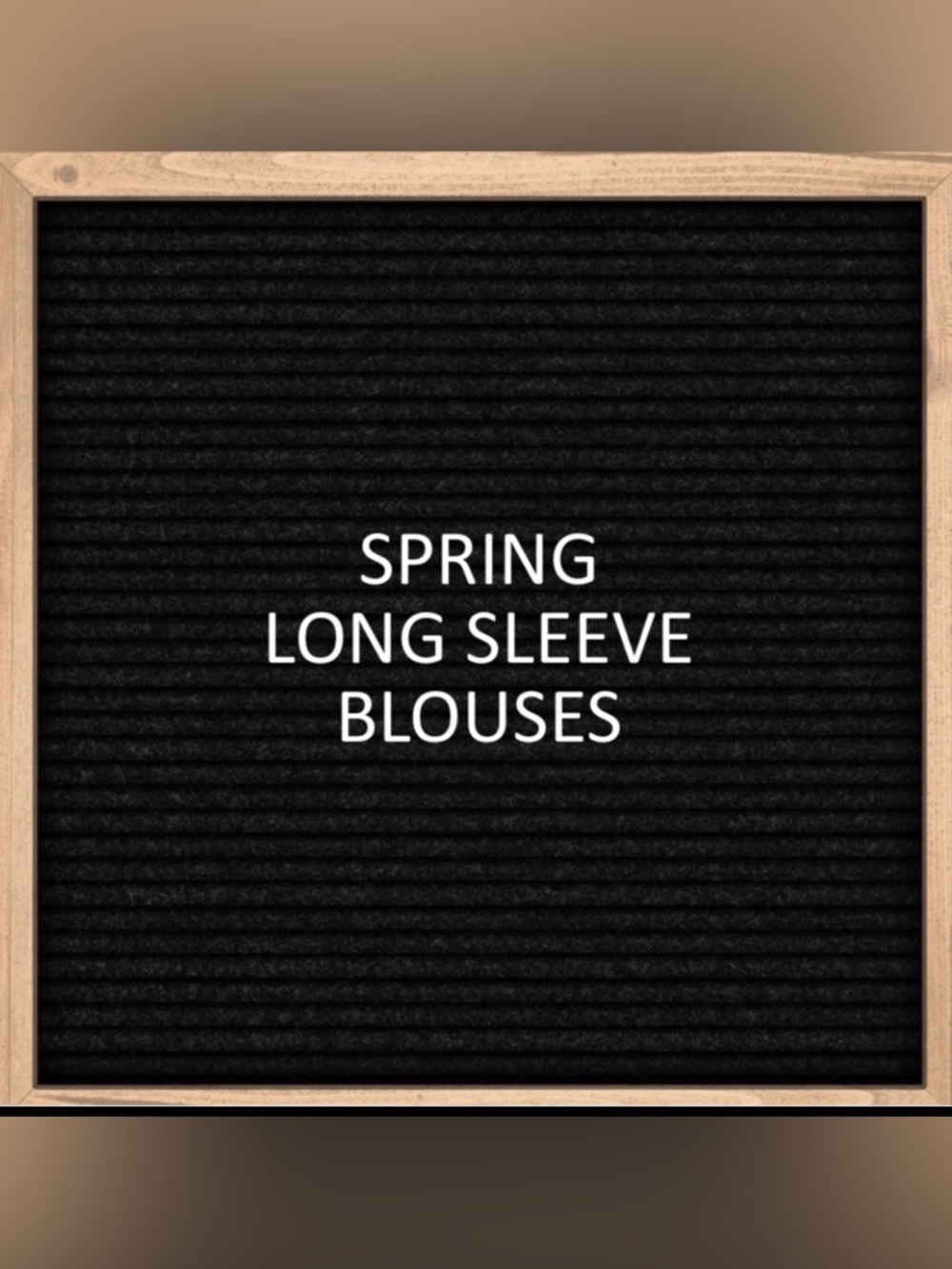 Spring & Summer Long Sleeve Tops 🌸